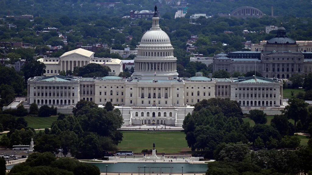 Medicare Faces Funding Problems in 2033 A photo of The Capitol Building in Washington, DC.