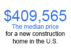 New Construction Homes Now Cost $52,565 More Than the Typical U.S. Home, Report Finds