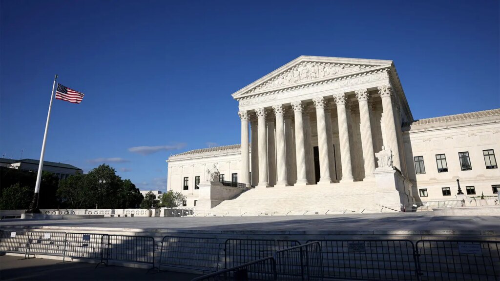 Supreme Court Backs Maker of Generic Heart Drug in ‘Skinny Label’ Case A photo of the Supreme Court building in Washington, DC.