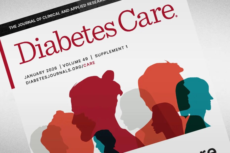 A photo of the Diabetes Care Journal.