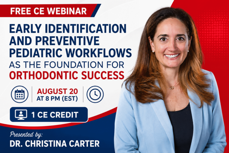 FREE CE WEBINAR—August 20—Register Now!