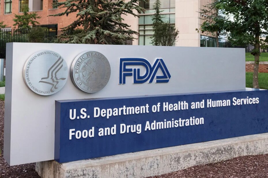 A photo of The Food and Drug Administration headquarters in Silver Spring, Maryland.