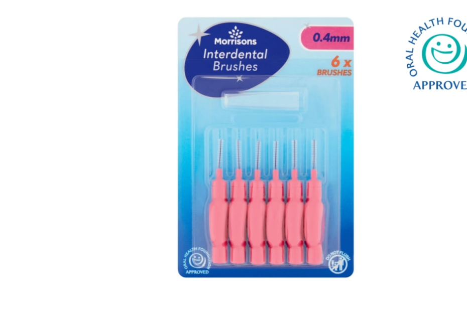 Morrisons Interdental Brush 0.4mm | Oral Health Foundation